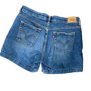 Levi's Blue Jean Shorts Classic Denim Style,  515 , size 10, hemmed
